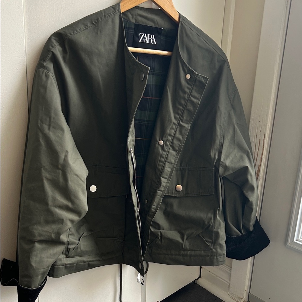 Zara Green Jacket